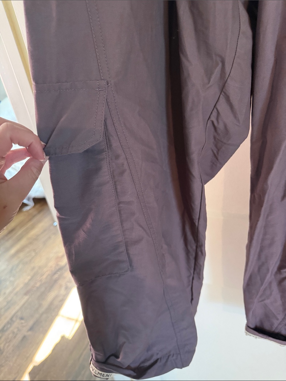 FP Movement Cargo Pants - Dusty Mauve - Picture 4 of 4